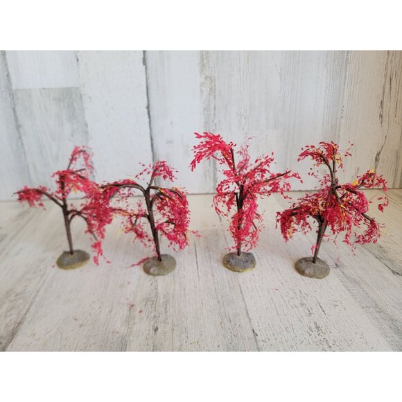Lemax Other - Lemax red wallow tree fall Halloween Village accessory spooky town